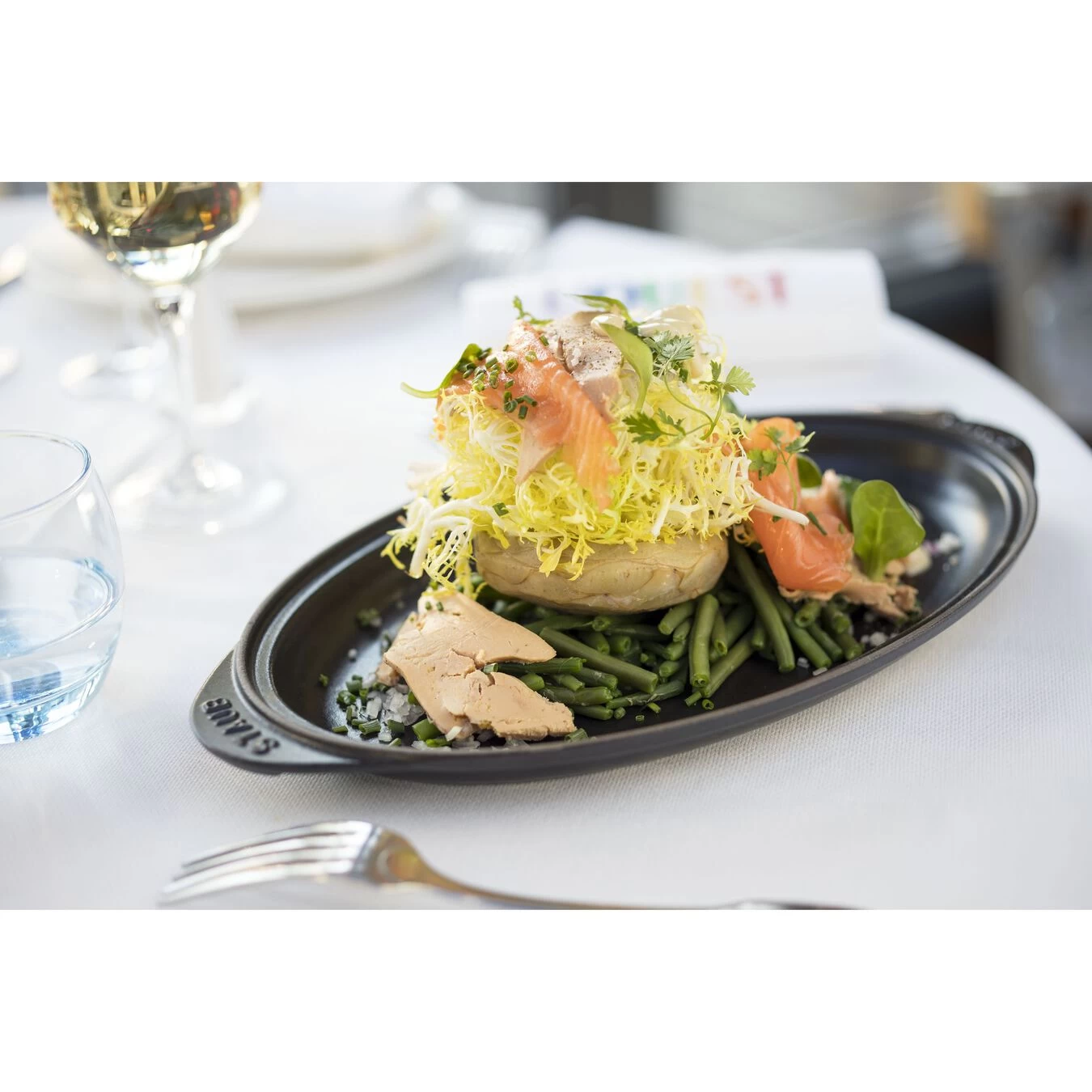 Staub Ofenform Mit Deckel 31 Cm, Gusseisen 4 Staub Ofenform Mit Deckel 31 Cm, Gusseisen – Bild 2