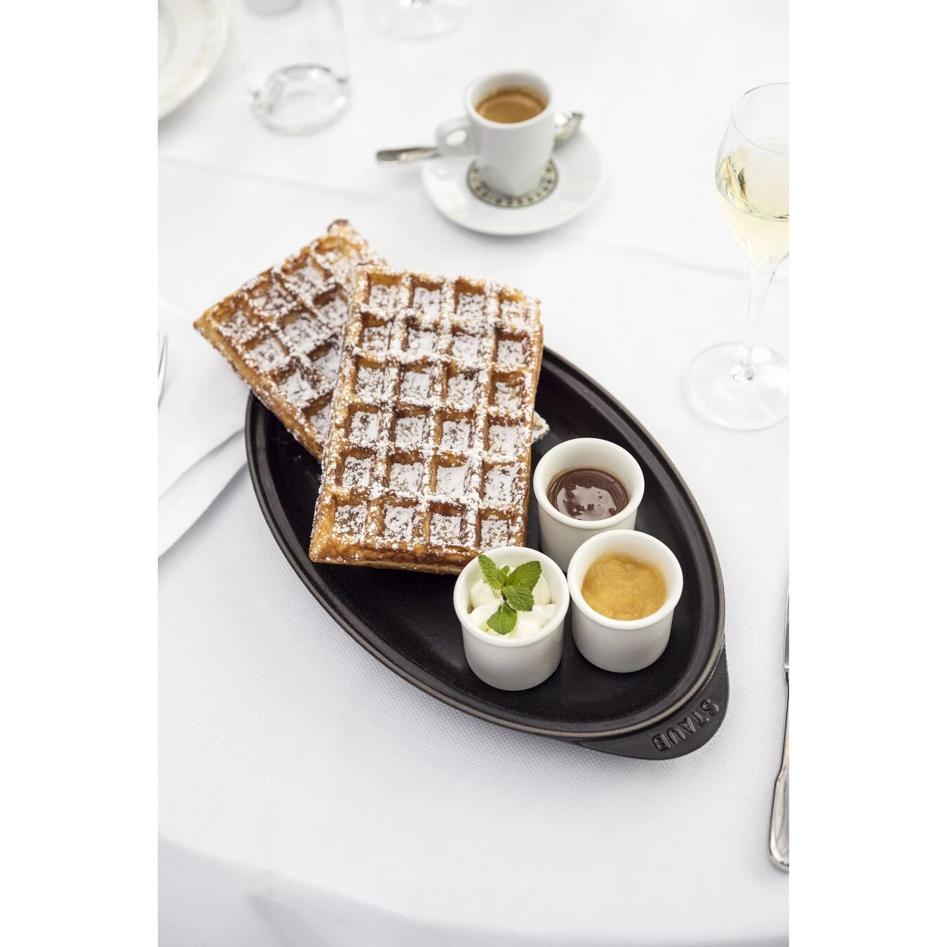 Staub Ofenform Mit Deckel 31 Cm, Gusseisen 6 Staub Ofenform Mit Deckel 31 Cm, Gusseisen – Bild 4