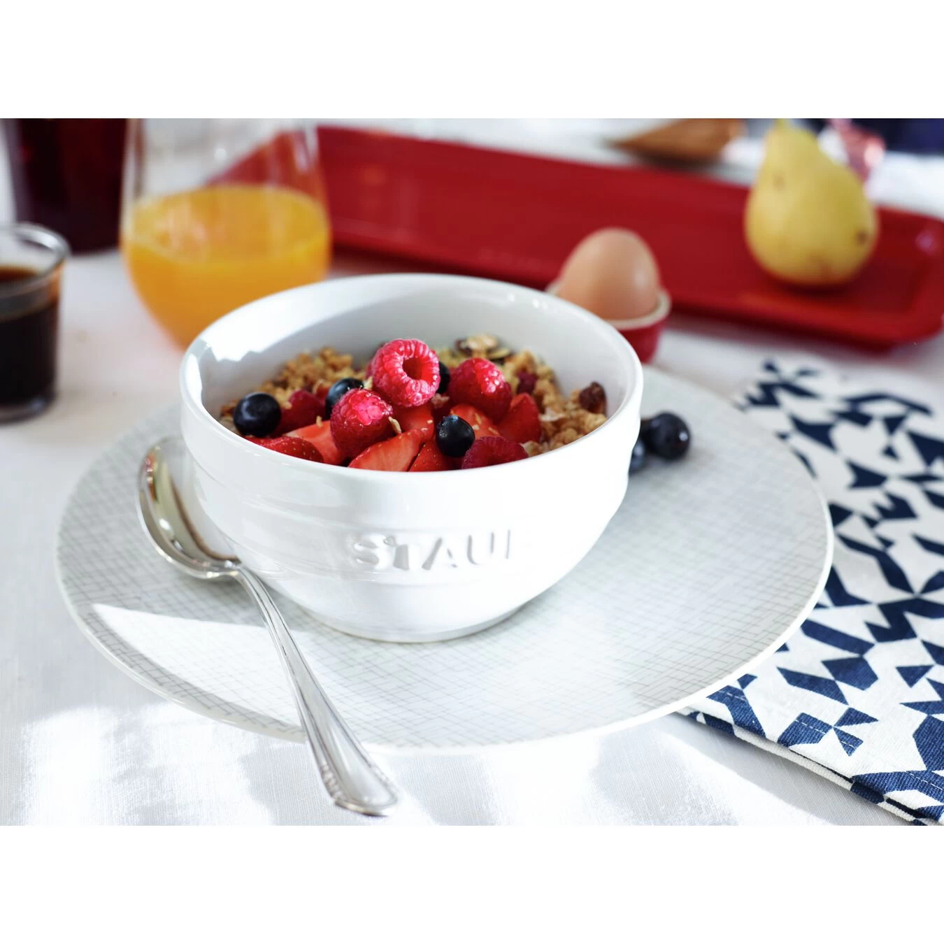 Staub Schüssel 12 Cm, Keramik, Reinweiß 5 Staub Schüssel 12 Cm, Keramik, Reinweiß – Bild 3