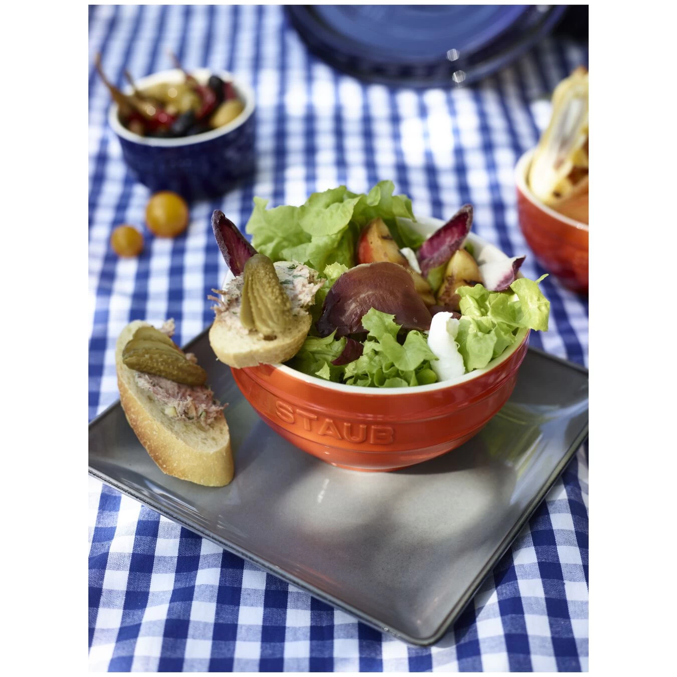 Staub Schüssel 12 Cm, Keramik, Orange 7 Staub Schüssel 12 Cm, Keramik, Orange – Bild 5