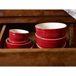 Staub Schüssel 14 Cm, Keramik, Kirsch-Rot -Küchenutensilien Verkäufe 000017329