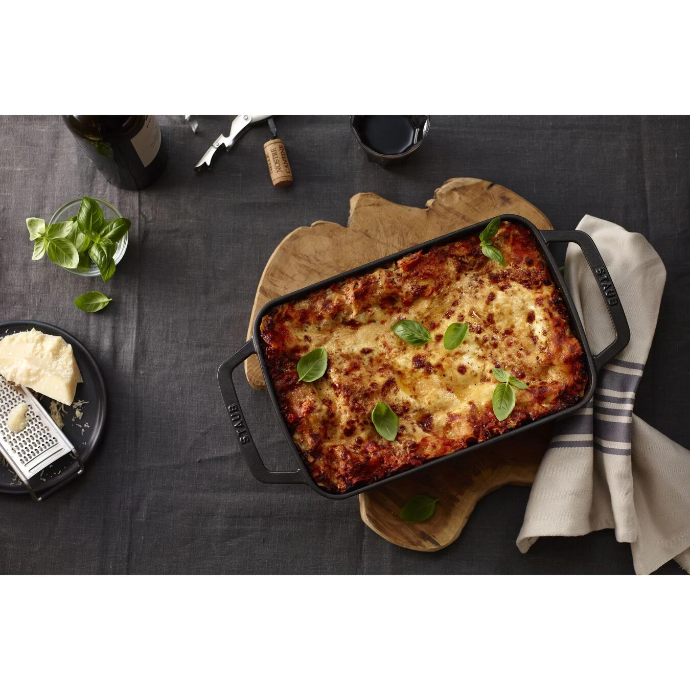 Staub Auflaufform 30 Cm X 20 Cm, Gusseisen 5 Staub Auflaufform 30 Cm X 20 Cm, Gusseisen – Bild 3