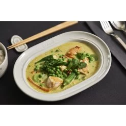 Staub Teller 25 Cm, Keramik, Weisser Trüffel 13 Staub Teller 25 Cm, Keramik, Weisser Trüffel -Küchenutensilien Verkäufe 000019572