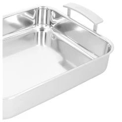 Demeyere Bräter, 32 X 26,5 Cm 32 X 26,5 Cm, 18/10 Edelstahl, Silber -Küchenutensilien Verkäufe 000024361