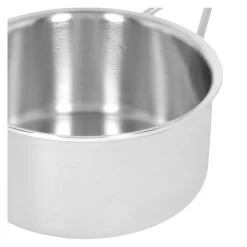 Demeyere Stieltopf Mit Deckel 18 Cm, 18/10 Edelstahl, Silber -Küchenutensilien Verkäufe 000024368