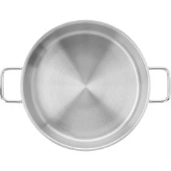 Demeyere Bratentopf Mit Deckel 28 Cm, 18/10 Edelstahl 12 Demeyere Bratentopf Mit Deckel 28 Cm, 18/10 Edelstahl -Küchenutensilien Verkäufe 000024554