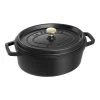 Staub Cocotte 27 Cm, Oval, Schwarz, Gusseisen -Küchenutensilien Verkäufe 1003201 1