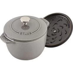 Staub Reis-Cocotte 16 Cm, Rund, Graphit-Grau, Gusseisen -Küchenutensilien Verkäufe 11721 618 5
