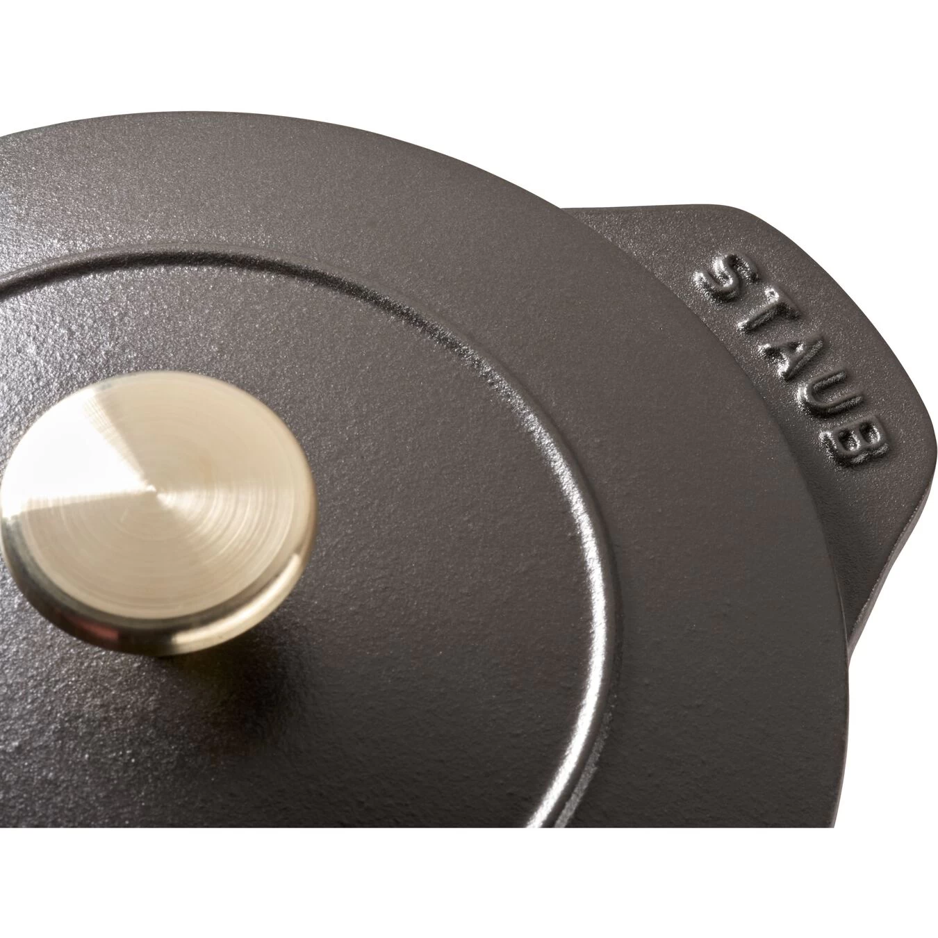 Staub Reis-Cocotte 16 Cm, Rund, Schwarz, Gusseisen 4 Staub Reis-Cocotte 16 Cm, Rund, Schwarz, Gusseisen – Bild 2