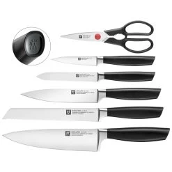 Zwilling Messerblockset Mit KiS Technologie 7-tlg, Weiß -Küchenutensilien Verkäufe 33760500 1 black
