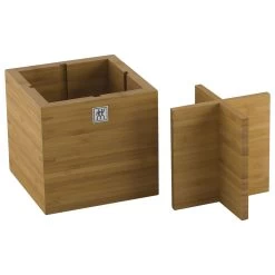 Zwilling Vorratsdosen, Bambus -Küchenutensilien Verkäufe 37880 101 0 4