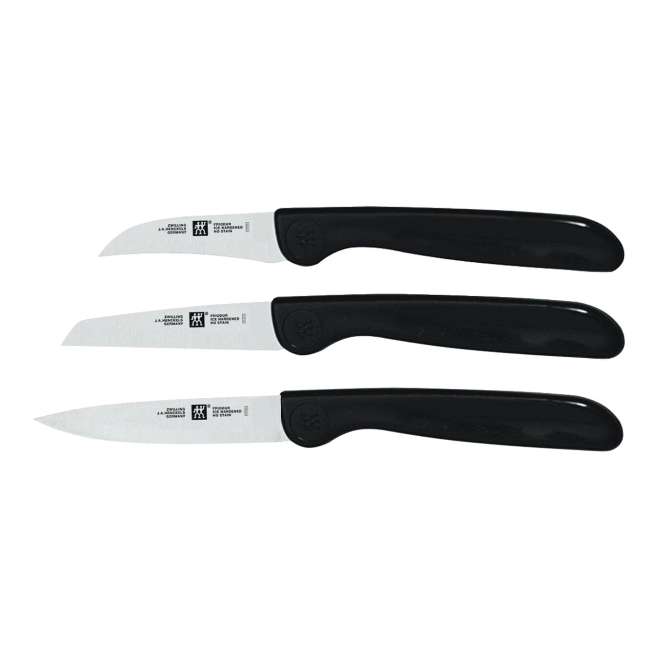 Zwilling Messerset 3-tlg, Schwarz 3 Zwilling Messerset 3-tlg, Schwarz