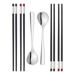 Zwilling Chopstick Set 10-tlg, Mattiert/poliert