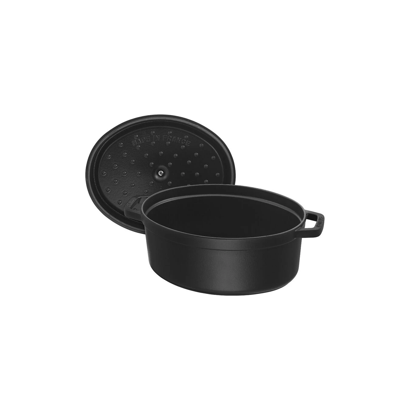 Staub Cocotte 33 Cm, Oval, Schwarz, Gusseisen 5 Staub Cocotte 33 Cm, Oval, Schwarz, Gusseisen – Bild 3