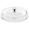 Staub Gewölbter Glasdeckel 26 Cm, Glas -Küchenutensilien Verkäufe 40501 026 0 1