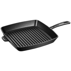 Staub American Grill 30 X 30 Cm, Gusseisen, Schwarz