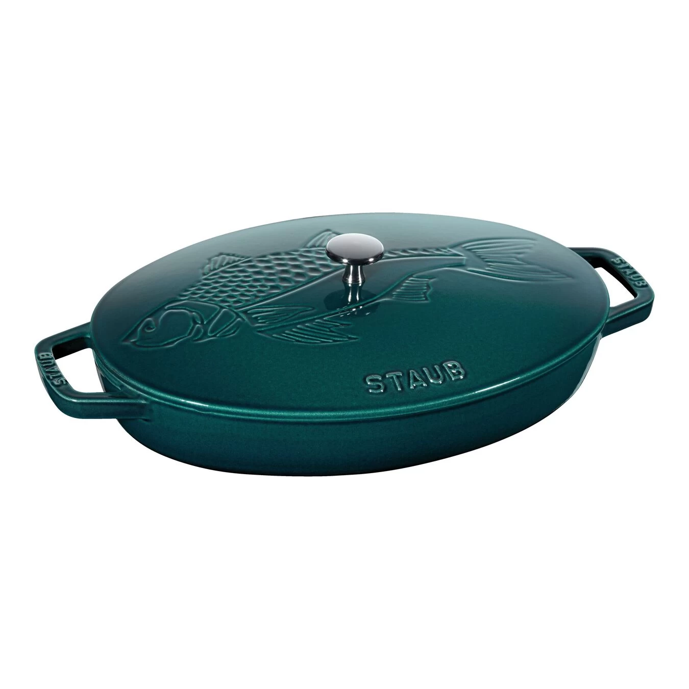 Staub Ofenform Mit Deckel 33 Cm, Gusseisen 3 Staub Ofenform Mit Deckel 33 Cm, Gusseisen