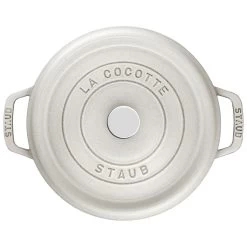 Staub Cocotte 20 Cm, Rund, Weisser Trüffel, Gusseisen 10 Staub Cocotte 20 Cm, Rund, Weisser Trüffel, Gusseisen -Küchenutensilien Verkäufe 40501410 2