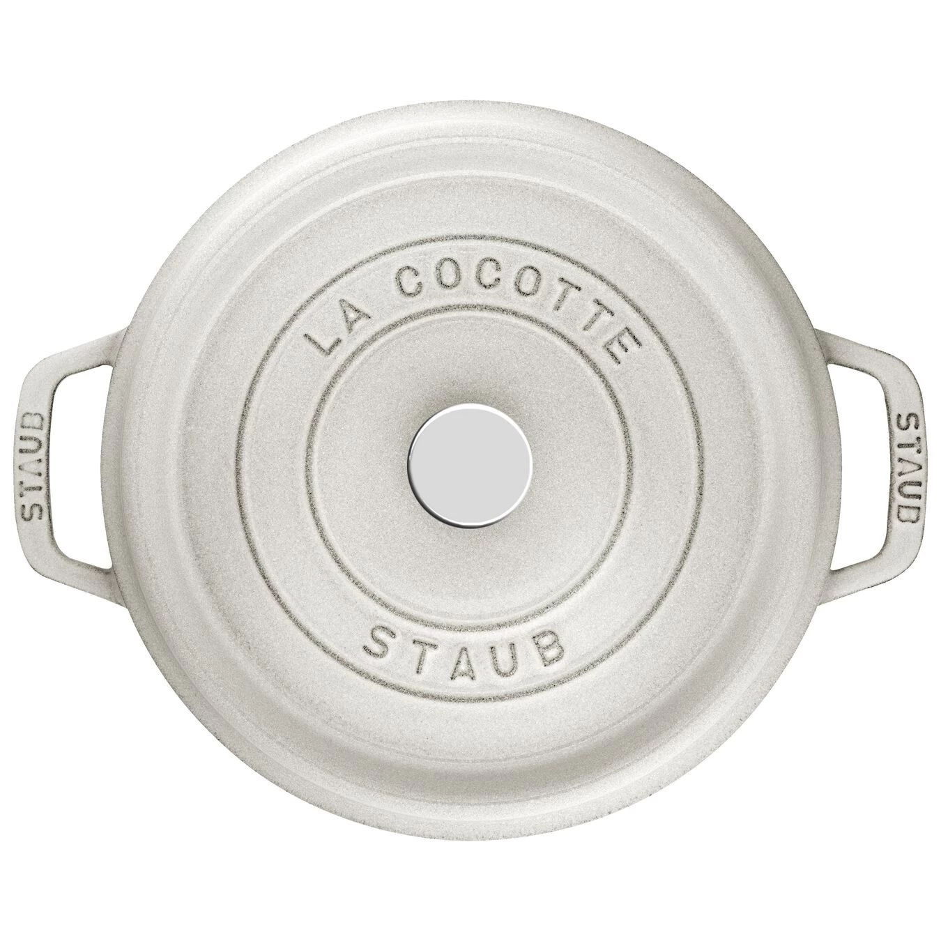 Staub Cocotte 20 Cm, Rund, Weisser Trüffel, Gusseisen 5 Staub Cocotte 20 Cm, Rund, Weisser Trüffel, Gusseisen – Bild 3