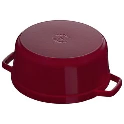 Staub Cocotte 22 Cm, Rund, Bordeaux, Gusseisen -Küchenutensilien Verkäufe 40502293 4