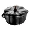 Staub Cocotte 12 Cm, Kürbis, Schwarz, Keramik -Küchenutensilien Verkäufe 40508 548 0 1