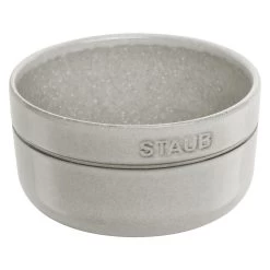 Staub Schüssel 12 Cm, Keramik, Weisser Trüffel