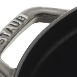 Staub Cocotte 20 Cm, Rund, Graphit-Grau, Gusseisen 8 Staub Cocotte 20 Cm, Rund, Graphit-Grau, Gusseisen -Küchenutensilien Verkäufe 40509 304 0 3