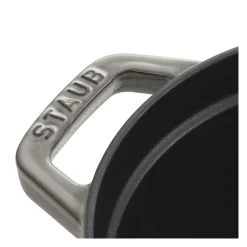 Staub Cocotte 29 Cm, Oval, Graphit-Grau, Gusseisen -Küchenutensilien Verkäufe 40509 317 0 3