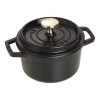 Staub Cocotte 14 Cm, Rund, Schwarz, Gusseisen -Küchenutensilien Verkäufe 40509 476 0 1