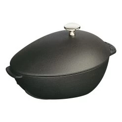 Staub Muscheltopf 25 Cm, Gusseisen, Schwarz 12 Staub Muscheltopf 25 Cm, Gusseisen, Schwarz -Küchenutensilien Verkäufe 40509 494 0 3