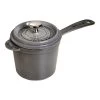 Staub Stieltopf 14 Cm, Gusseisen, Graphit-Grau -Küchenutensilien Verkäufe 40509 706 0 1