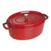 Staub Cocotte 37 Cm, Oval, Kirsch-Rot, Gusseisen 2 Staub Cocotte 37 Cm, Oval, Kirsch-Rot, Gusseisen -Küchenutensilien Verkäufe 40509 872 0 1