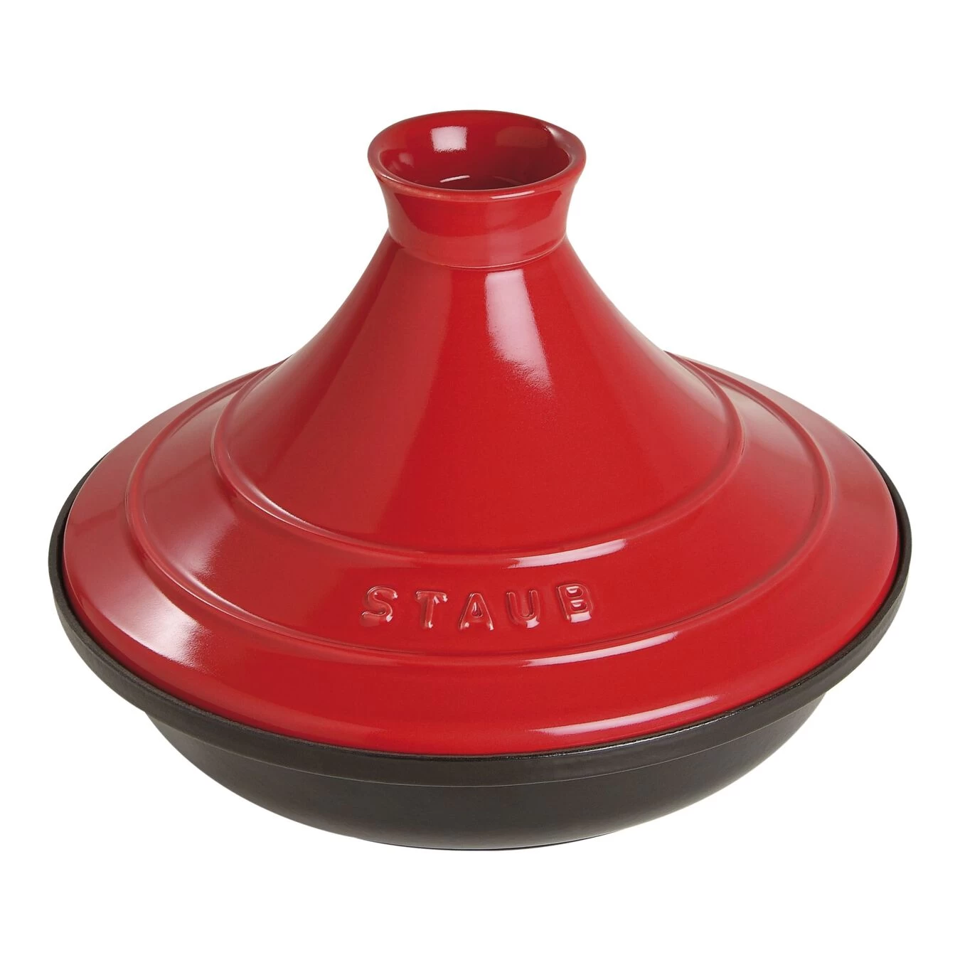 Staub Tajine 28 Cm, Gusseisen, Kirsch-Rot 3 Staub Tajine 28 Cm, Gusseisen, Kirsch-Rot
