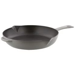 Staub Bratpfanne Mit Ausgießnase 26 Cm, Gusseisen, Graphit-Grau