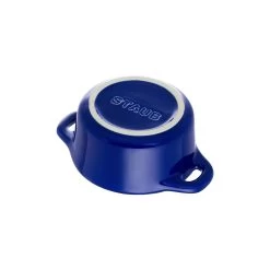 Staub Mini Cocotte 10 Cm, Rund, Dunkelblau, Keramik 12 Staub Mini Cocotte 10 Cm, Rund, Dunkelblau, Keramik -Küchenutensilien Verkäufe 40510 786 0 5