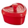 Staub Mini Cocotte 9 Cm, Herz, Kirsch-Rot, Keramik 2 Staub Mini Cocotte 9 Cm, Herz, Kirsch-Rot, Keramik -Küchenutensilien Verkäufe 40511 092 0 1