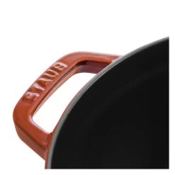 Staub Cocotte 26 Cm, Rund, Zimt, Gusseisen -Küchenutensilien Verkäufe 40511 295 0 6