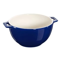 Staub Schüssel 18 Cm, Keramik, Dunkelblau