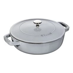 Staub Bräter Mit Chistera Drop-Structure 24 Cm, Gusseisen