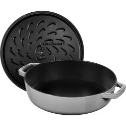 Staub Bräter Mit Chistera Drop-Structure 24 Cm, Gusseisen 10 Staub Bräter Mit Chistera Drop-Structure 24 Cm, Gusseisen -Küchenutensilien Verkäufe 40511 471 0 3