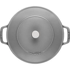 Staub Bräter Mit Chistera Drop-Structure 24 Cm, Gusseisen 13 Staub Bräter Mit Chistera Drop-Structure 24 Cm, Gusseisen -Küchenutensilien Verkäufe 40511 471 0 6