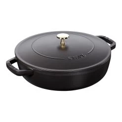 Staub Bräter Mit Chistera Drop-Structure 24 Cm, Gusseisen
