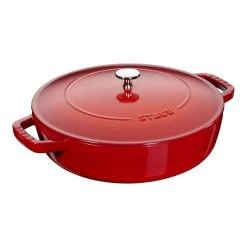 Staub Bräter Mit Chistera Drop-Structure 24 Cm, Gusseisen