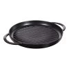 Staub Pure Grill 30 Cm, Rund, Schwarz, Gusseisen -Küchenutensilien Verkäufe 40511 521 0 1