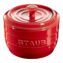 Staub Salzfass Kirsch-Rot, Keramik