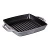 Staub Grillpfanne 23 X 23 Cm, Gusseisen, Graphit-Grau