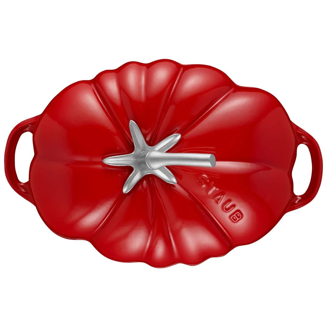 Staub Cocotte 25 Cm, Tomate, Kirsch-Rot, Gusseisen 4 Staub Cocotte 25 Cm, Tomate, Kirsch-Rot, Gusseisen – Bild 2