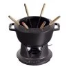 Staub Fondue Set 20 Cm, Schwarz