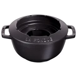 Staub Fondue Set 20 Cm, Schwarz -Küchenutensilien Verkäufe 40511 972 0 5