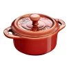 Staub Mini Cocotte 10 Cm, Rund, Antik-Kupfer, Keramik -Küchenutensilien Verkäufe 40511 999 0 3